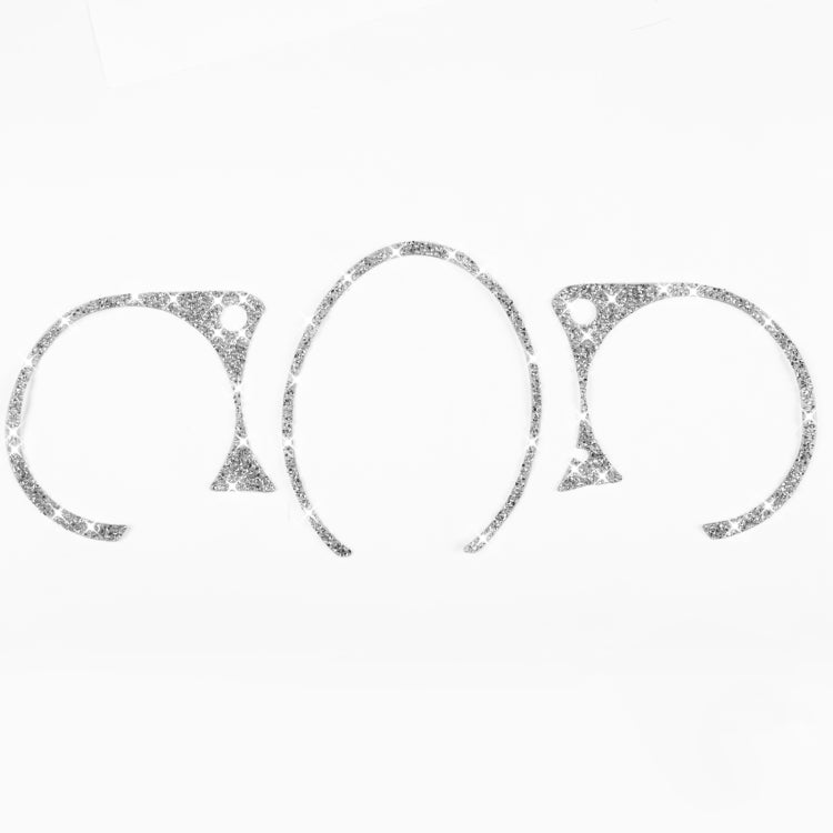 Car Speed Dashboard Diamond Decoration Sticker, Left and Right Drive