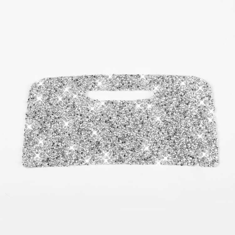 Car Central Control Storage Box Panel Diamond Decoration Sticker, Left and Right Drive