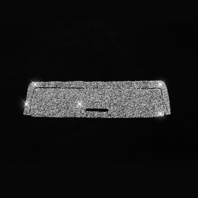 Car Gear Button Frame Diamond Decoration Sticker, Left Drive