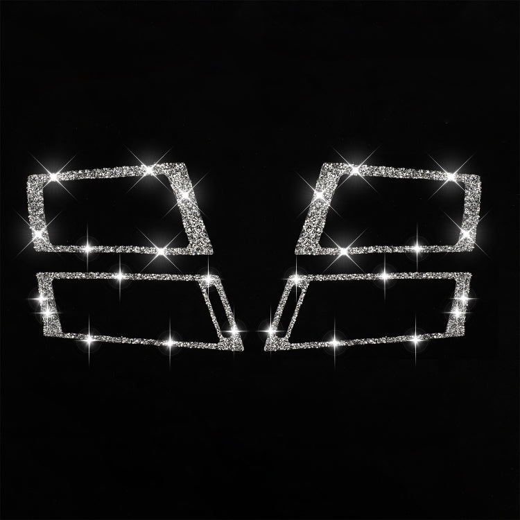 For BMW X5 E70 / X6 E71 2008-2013 Car Side Air Outlet Diamond Decoration Sticker