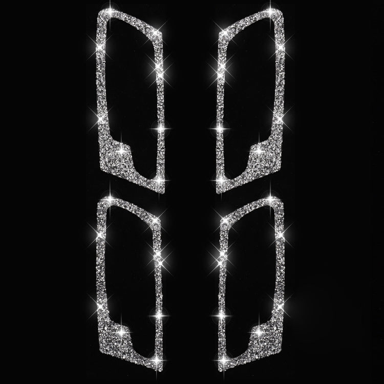 For BMW X5 E70 / X6 E71 2008-2014 Car Door Inner Handle Frame Diamond Decoration Sticker