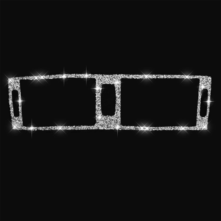 For BMW X5 E70 / X6 E71 2008-2013 Car Middle Air Outlet Diamond Decoration Sticker