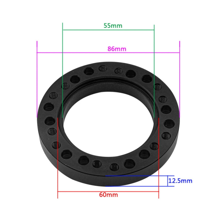 Universal Car Steering Wheel HUB Boss PCD Adapter Kit
