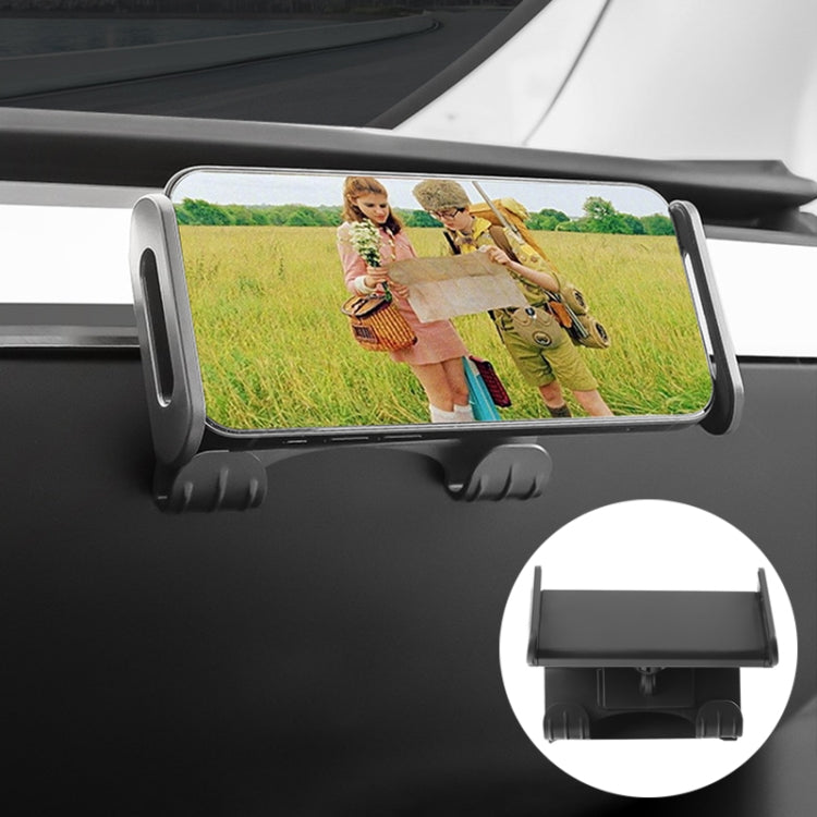 For Tesla Model 3 / Y Car Co-pilot Glove Box Hook Phone Tablet Holder