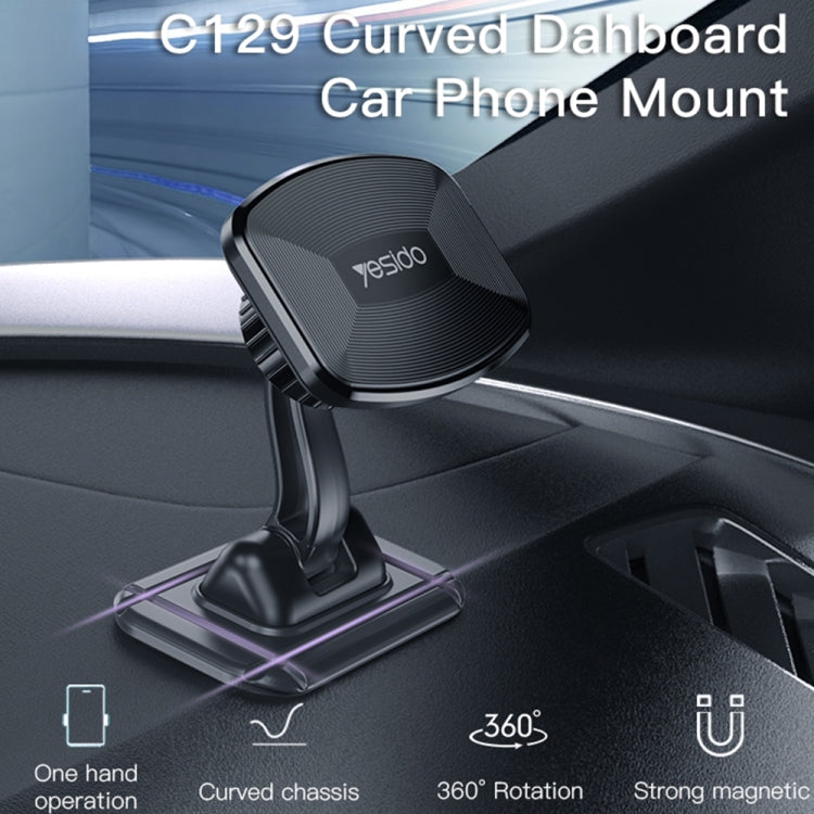 Yesido C129 Car Center Console Magnetic Phone Holder