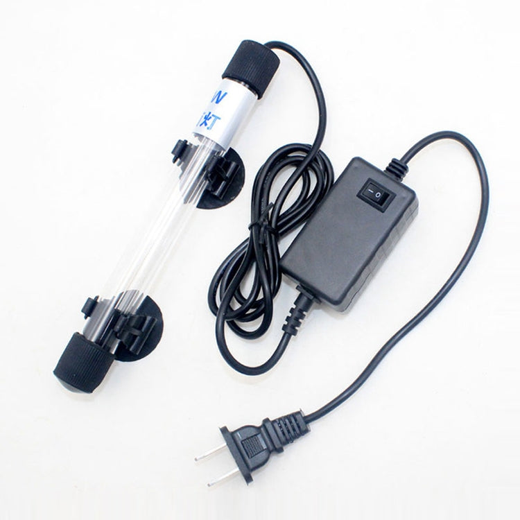 110V 11W UV Ultraviolet Algae Disinfection Fish Tank Lamp, US Plug