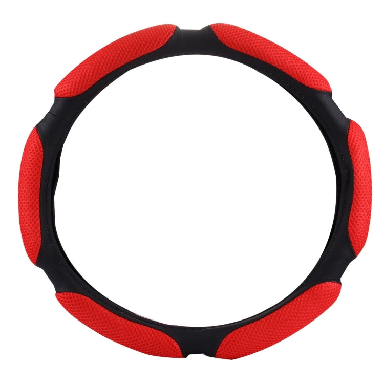 Breathable 3D Sandwich Slip-Resistant Steering Wheel Cover for Safe Driving