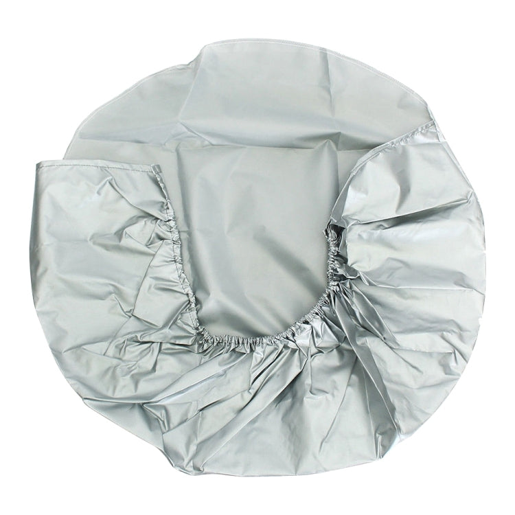 4PCS 210D Oxford Cloth RV Caravan Tire Dustproof and Waterproof Cover For 27-29 inch