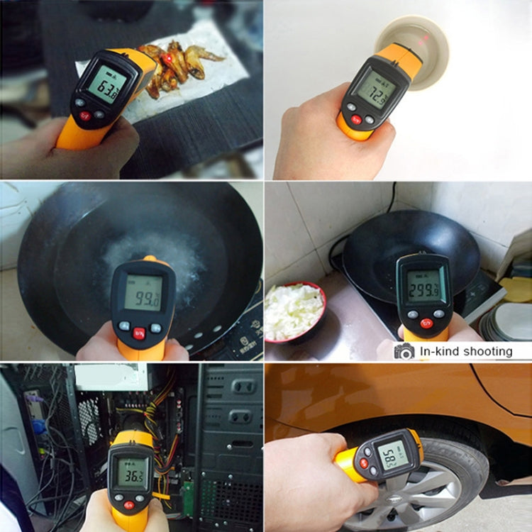 Infrared Thermometer, Temperature Range: -50 - 380 Degrees Celsius