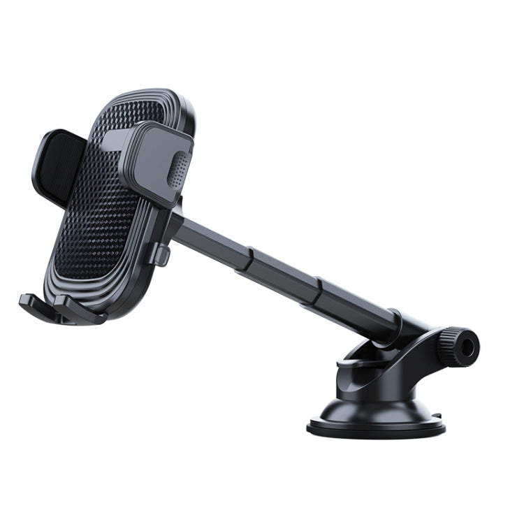 A190+X903 Adjustable Long Arm Car Phone Holder with Dashboard Sucker Mount