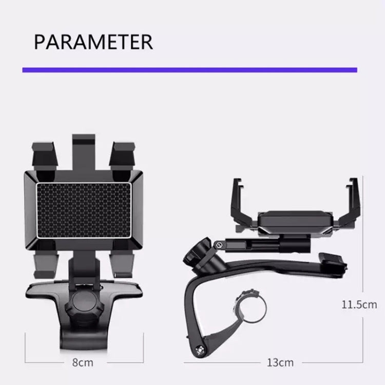 Universal 360-Degree Rotating Car Phone Mount for Dashboard and More
