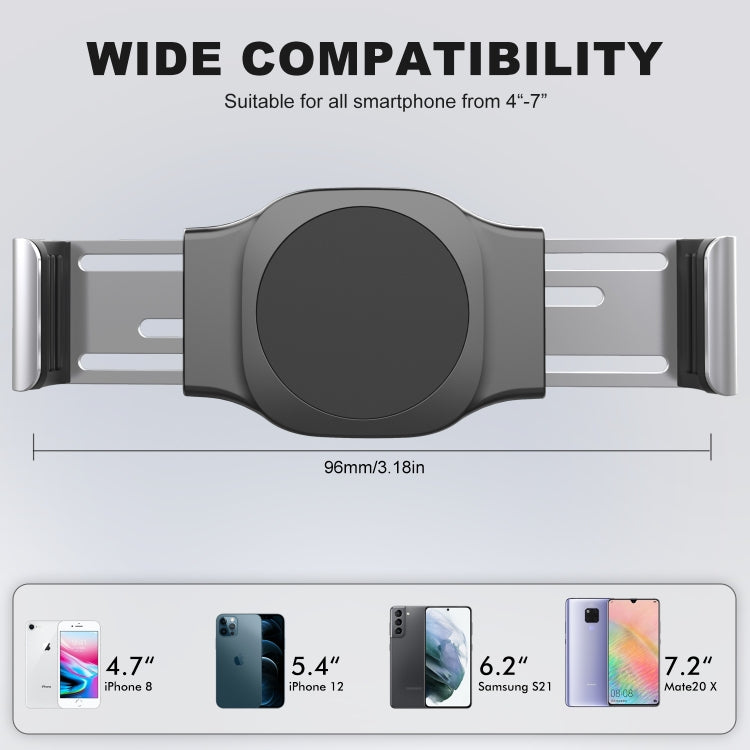Compact Magnetic Tablet Side Mount Bracket with 360° Adjustability