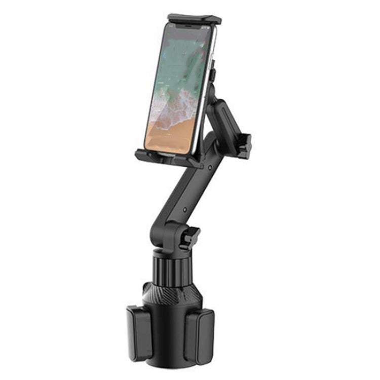 Adjustable Long Neck Car Cup Holder Phone Mount with 360-Degree Rotation
