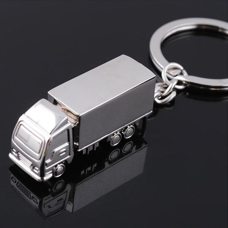 Charming 2-Pack Miniature Truck Keychain Pendants