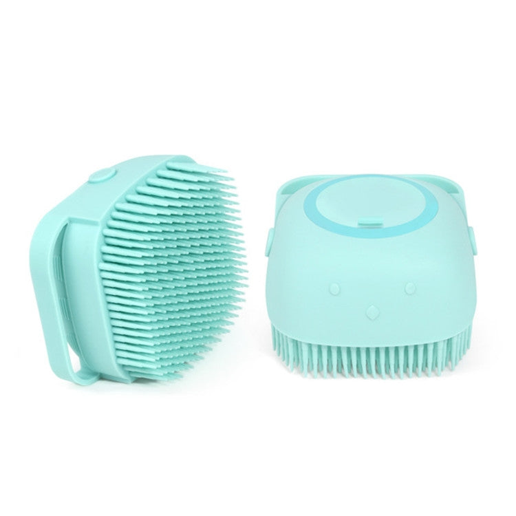 Pet Bath Massage Brush Dog Rub Bath Gloves with Brush