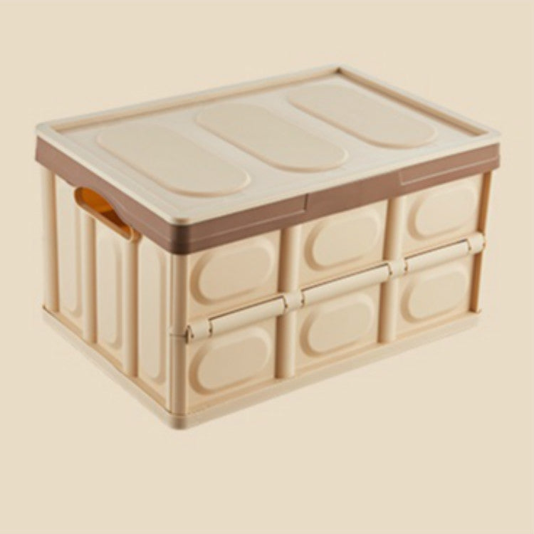 Versatile Foldable Car Boot Storage Bin with Handles