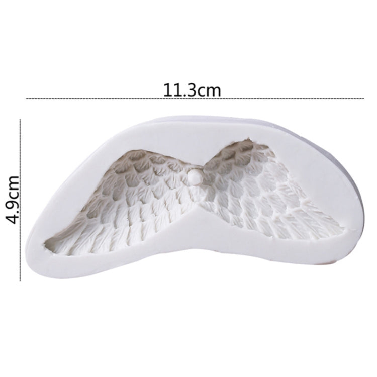 2 PCS Angel Wings 3D Silicone Mold Fondant Cakes Decorate Tools