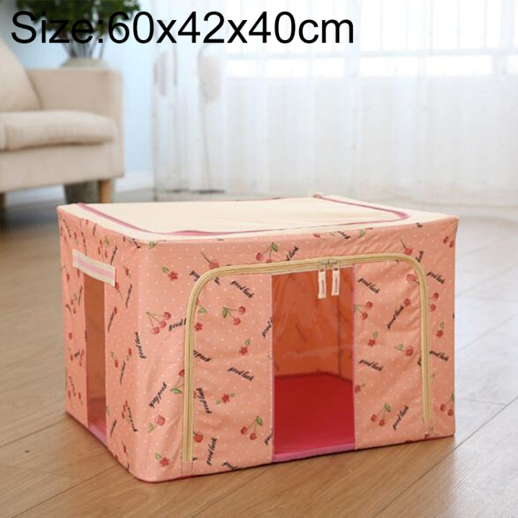 Folding Storage Box Non Woven Fabric With Zipper Moisture-proof Clothes Storage Box, Series 2