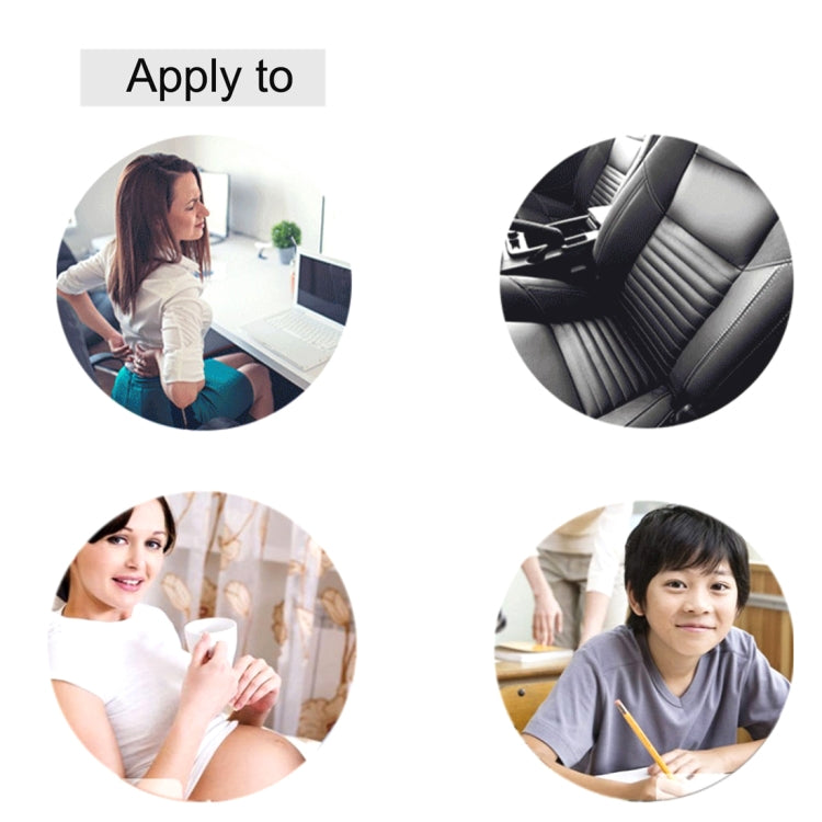 Summer Office Breathable Ice Chair Cushion Car Insulation Hollow Seat Cushion, 38 x 32 x 3cm