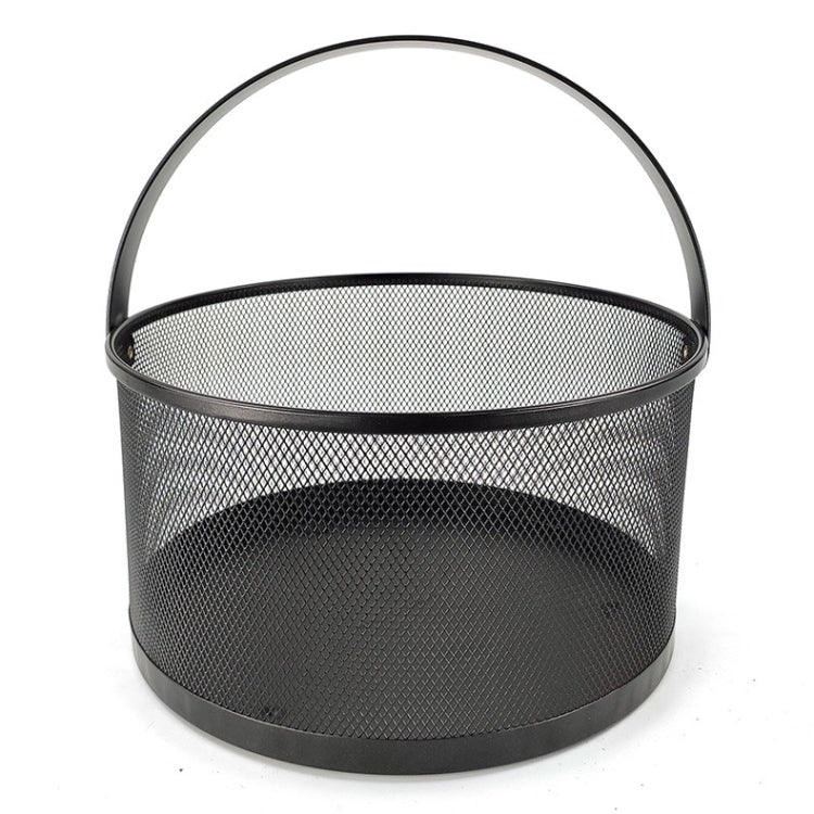 Portable Wrought Iron Kitchen Sundries Storage Basket Fruit And Vegetable Drain Basket