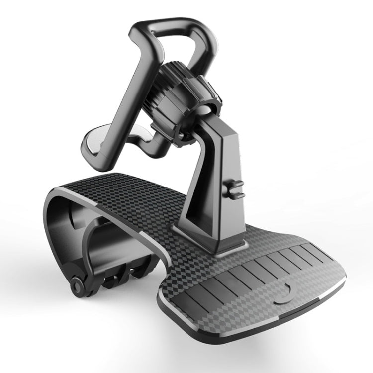 Versatile Car Phone Holder with Adjustable Clip and 360-Degree Rotation for Navigation