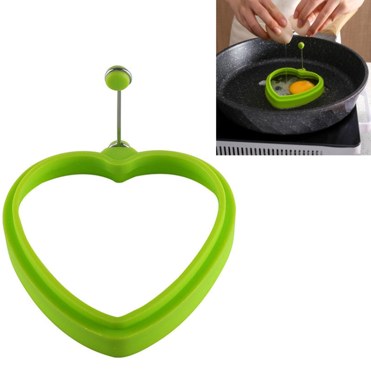 10 PCS Food Grade Silicone Heart-Shaped Omelette Pancake Mold Poached Egg Mold