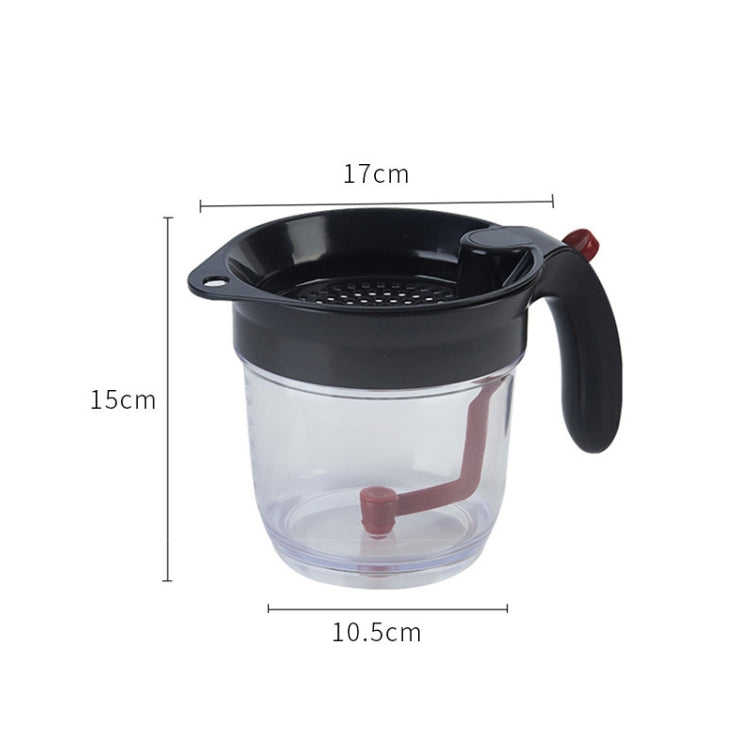 Kitchen Soup Residue Oil Filter Soup Oil Separator With Filter