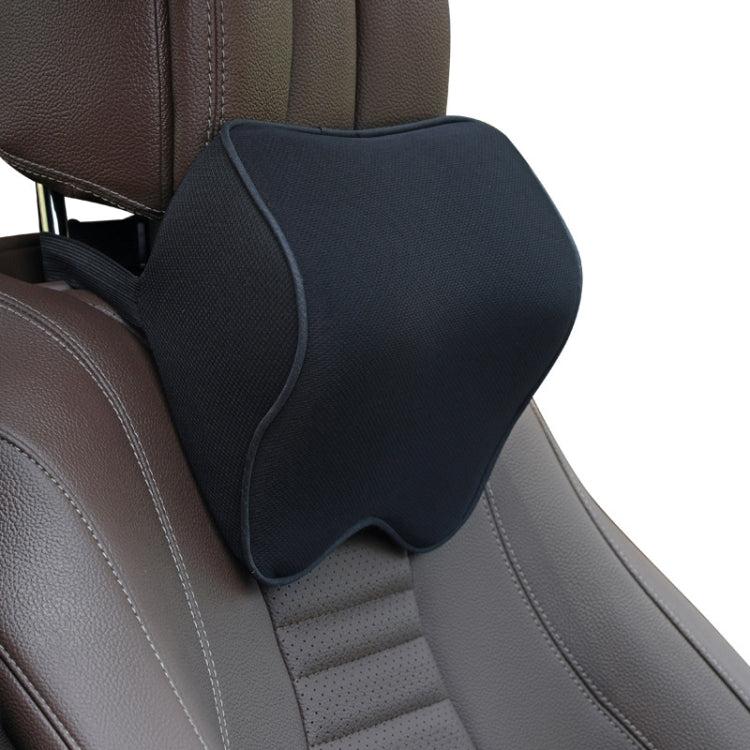 Car Headrest Pillow Neck Pillow Car Memory Foam Cervical Pillow Interior Supplies, Memory Foam Pillow(Black Red Edge), Memory Foam Pillow(Black Brown Edge), Memory Foam Pillow(Black White Edges), Memory Foam Pillow(Beige), Memory Foam Pillow(Light Brown)