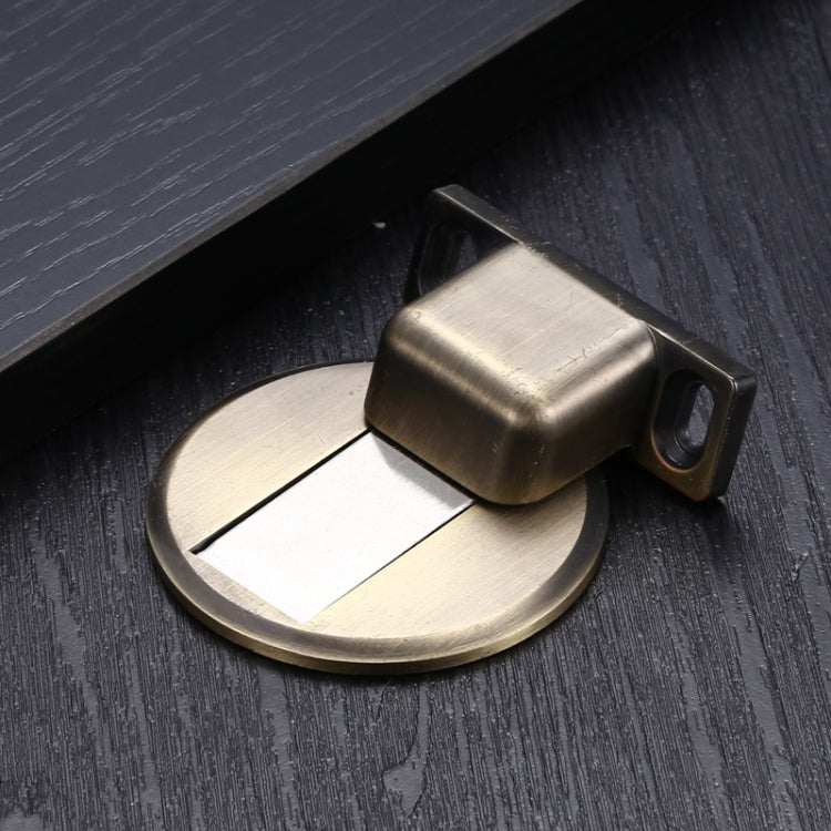 Zinc Alloy Non-Perforated Suction Silent Strong Magnetic Door Stopper