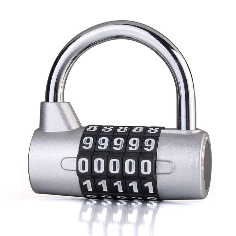 Large 5 Digit Combination Gym Cabinets Password Lock Tool Box Door Padlock