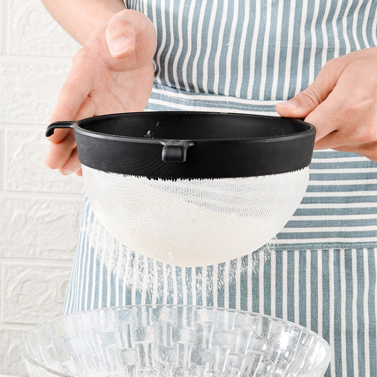 Plastic Flour Sieve Handheld Filter Sieve Flour Filter