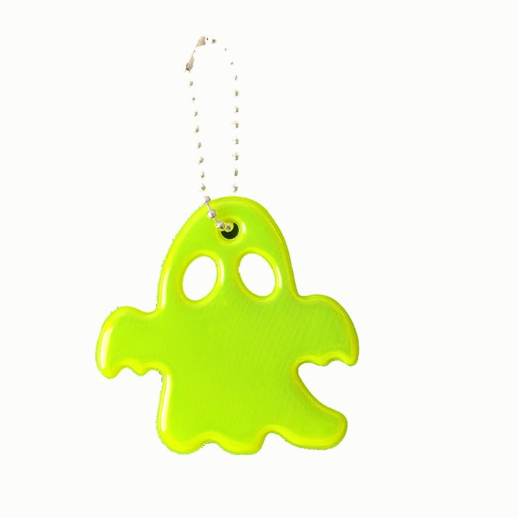 2pcs Ghost Reflective Waterproof Pendant Student Schoolbag Night Riding Reflector Random Colour Delivery