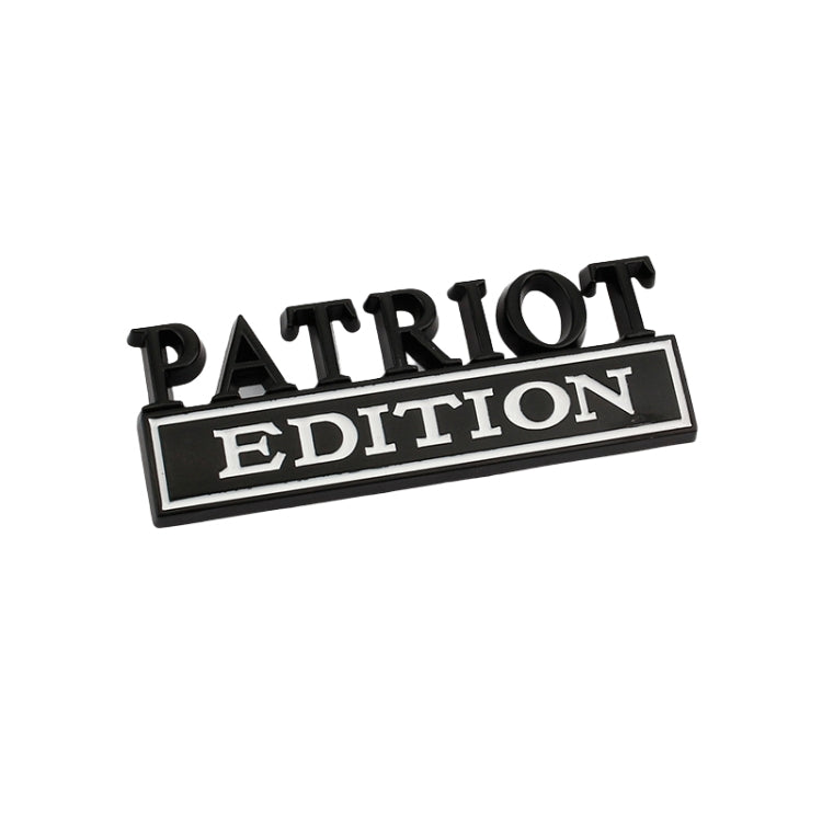 2 PCS Patriot Edition Metal Leaf Board Car Stickers Back Tail Box Label