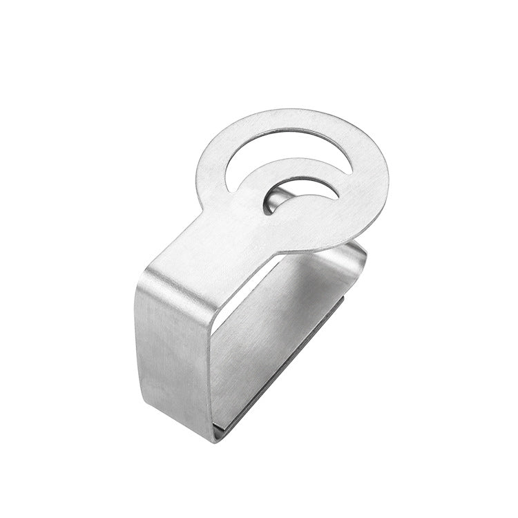 Stainless Steel Tablecloth Clip Graphics Tablecloth Clip High-Elastic Moving Fixing Clip