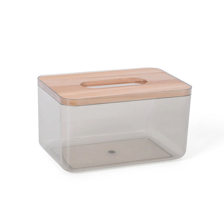 Household Living Room Transparent Tissue Storage Box