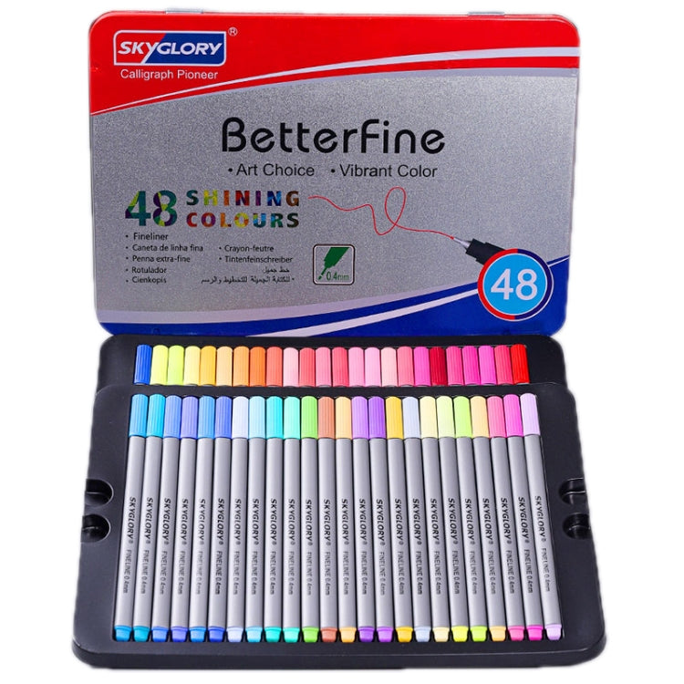 Skyglory Student Art Watercolor Painting Hook Line Pen Set,Specification: