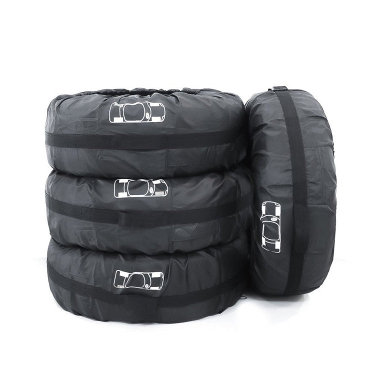 4 in 1 Waterproof Dustproof Sunscreen Car Tire Spare Tire Cover