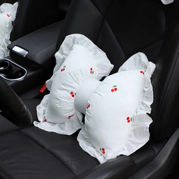 Comfortable Cotton Neck & Head Pillow for Cars - Soft Supportive Cushioning