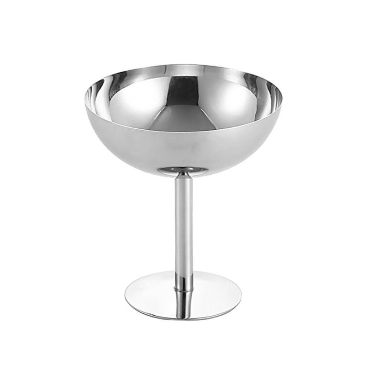 Stainless Steel Ice Cream Cup Ice Cream Goblet Bar Wine Glass, Specification: