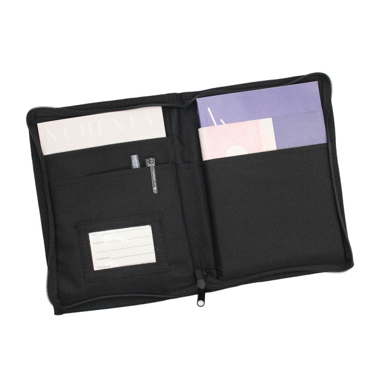 Car Organiser Bag - Durable Oxford Cloth Multi-Pocket File Holder for Centre Console