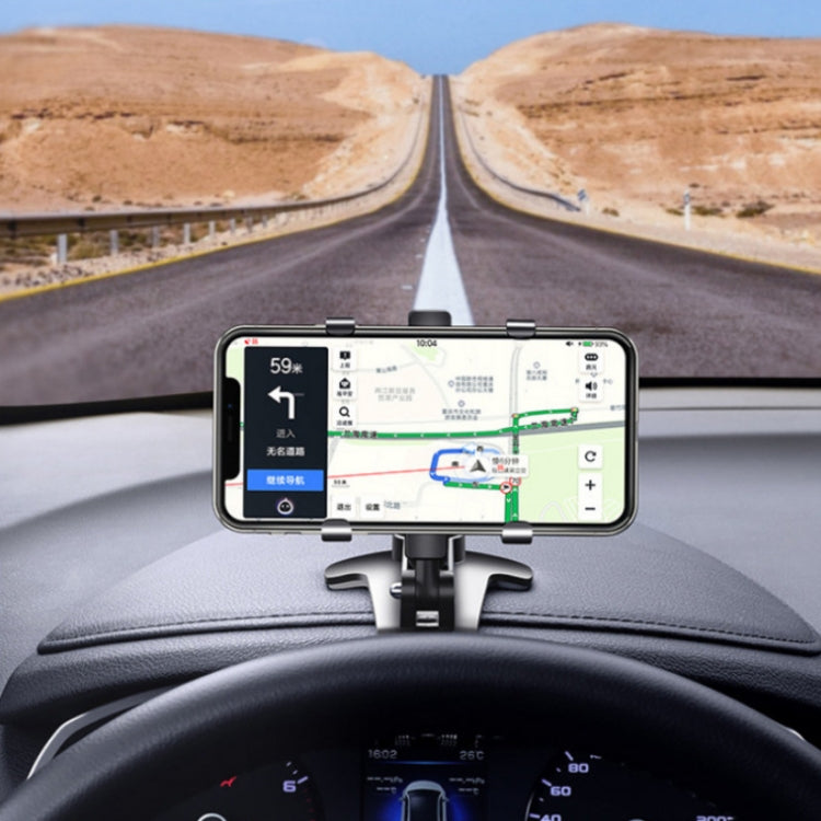 360° Rotate and Secure Smartphone Holder for Car Dashboard