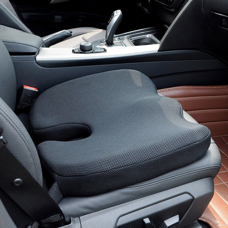 Ergonomic U-Shaped Memory Foam Car Seat Cushion with 3D Breathable Cover