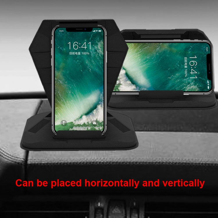 Car Sunshade Tablet and Phone Holder with Anti-Glare Design for Foldable Devices