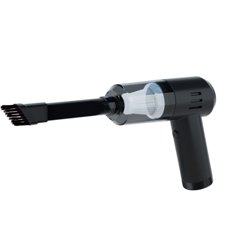 S680 Mini Small Car Household Mite Removal Vacuum Cleaner, 120W White, 120W Black