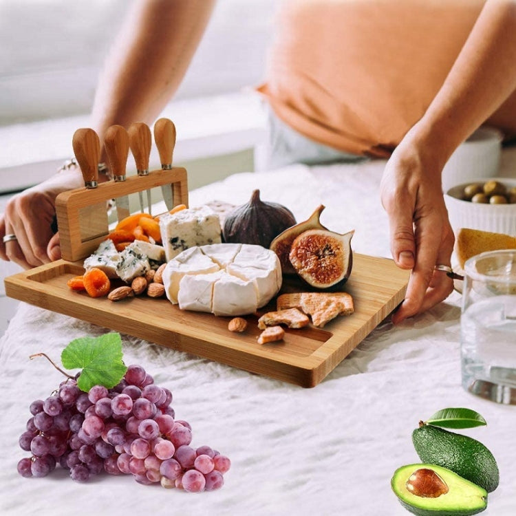 Bamboo Cheese Board Charcuterie Board Sets