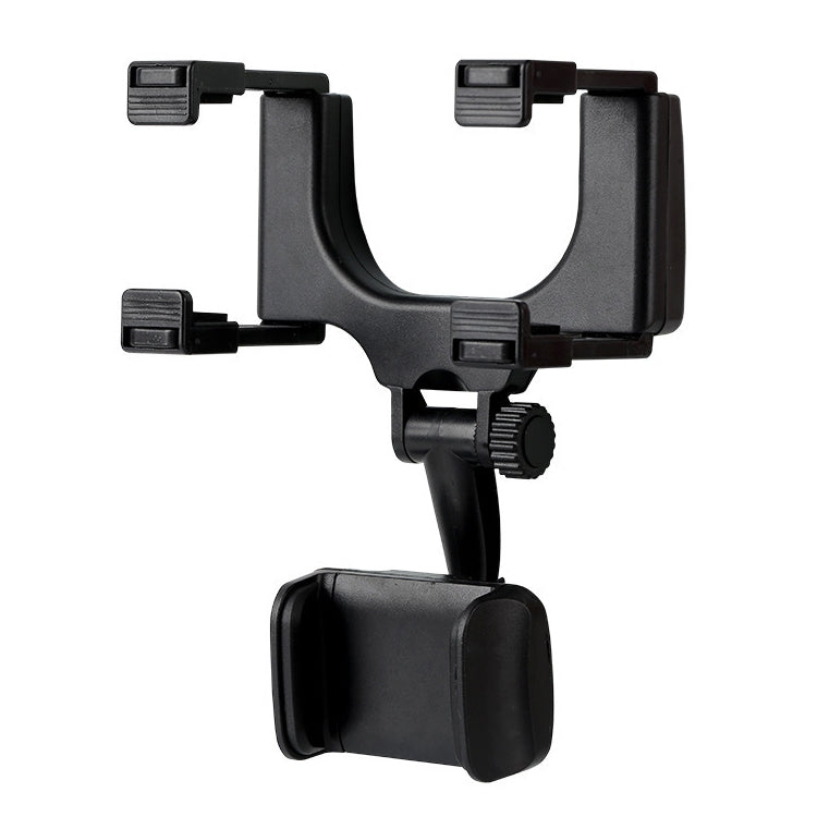 Universal Car Rearview Mirror Mobile Phone Holder with 360° Rotation