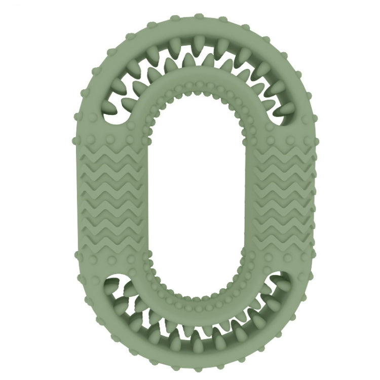 Dog Circle Clean Teeth Fun Interactive Training Biting Toys