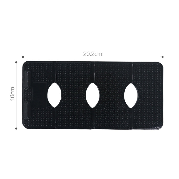 Versatile Foldable Car Phone Holder with Non-Slip Stabilisation