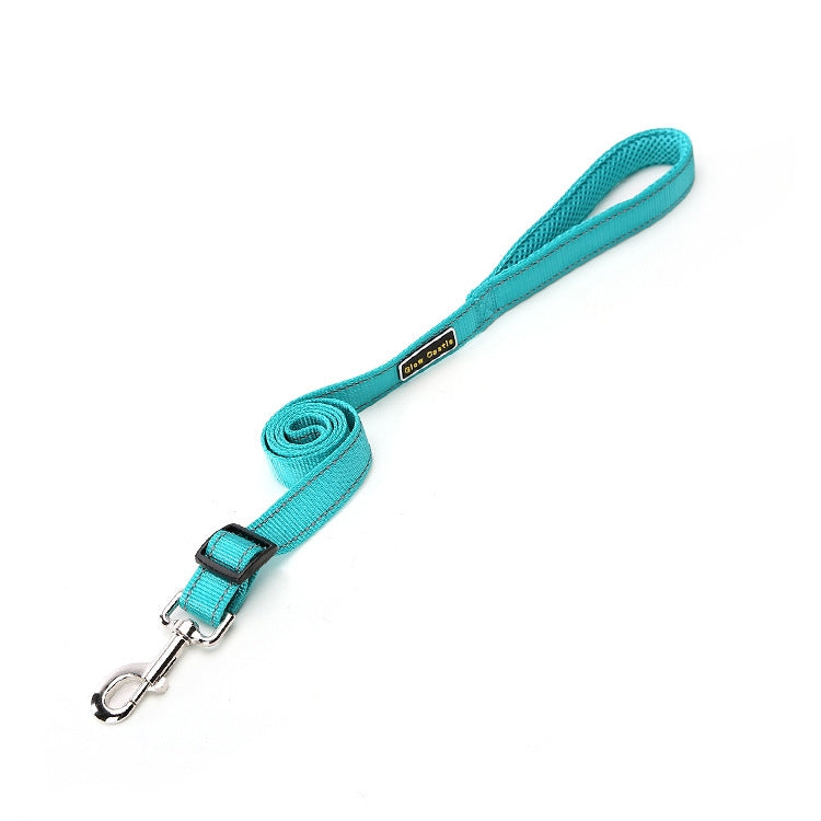 Glow Castle Soft Handle Reflective Adjustable Length Dogs Traction Rope