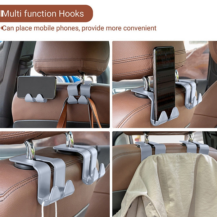 10PCS A-3 Car Seat Back Hooks – Versatile Phone Holder and Organiser